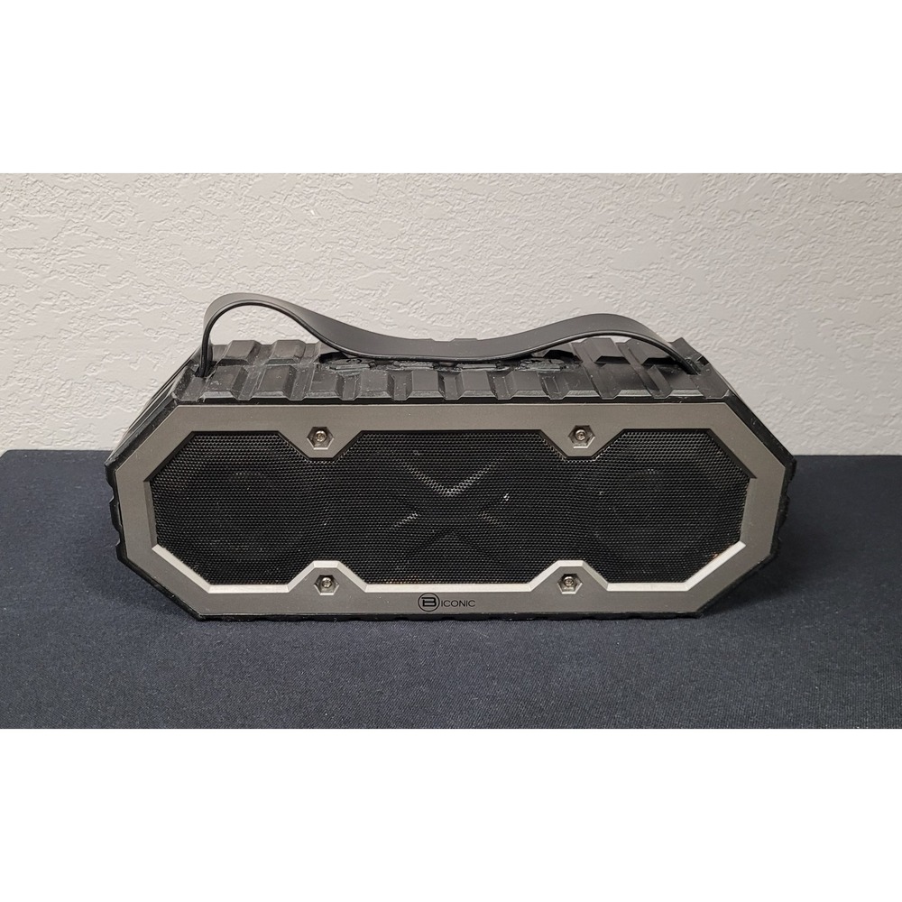 Biconic Rugged Waterproof Wireless Speaker (Model BC-AU-BS-101-BK) Works - Read